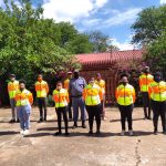 The CPF members ready for their daily duties