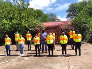 The CPF members ready for their daily duties