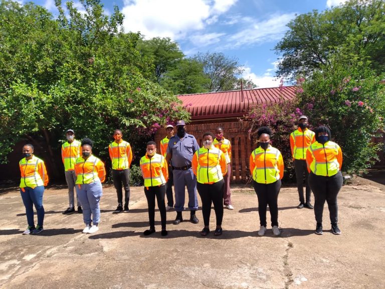 The CPF members ready for their daily duties