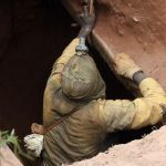 illegal mining activity